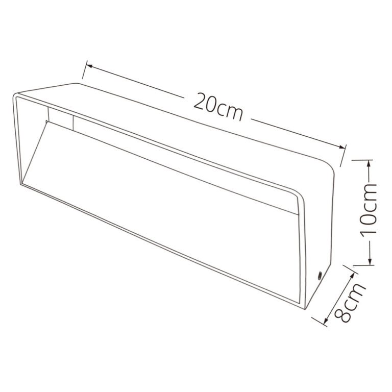 Aplique ETEL 6W LED 520lm 4000K branco - Image 2