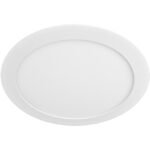 Foco de encastrar LED EVOLUTION redondo 18W LED 1200lm 4000K D.22cm Branco