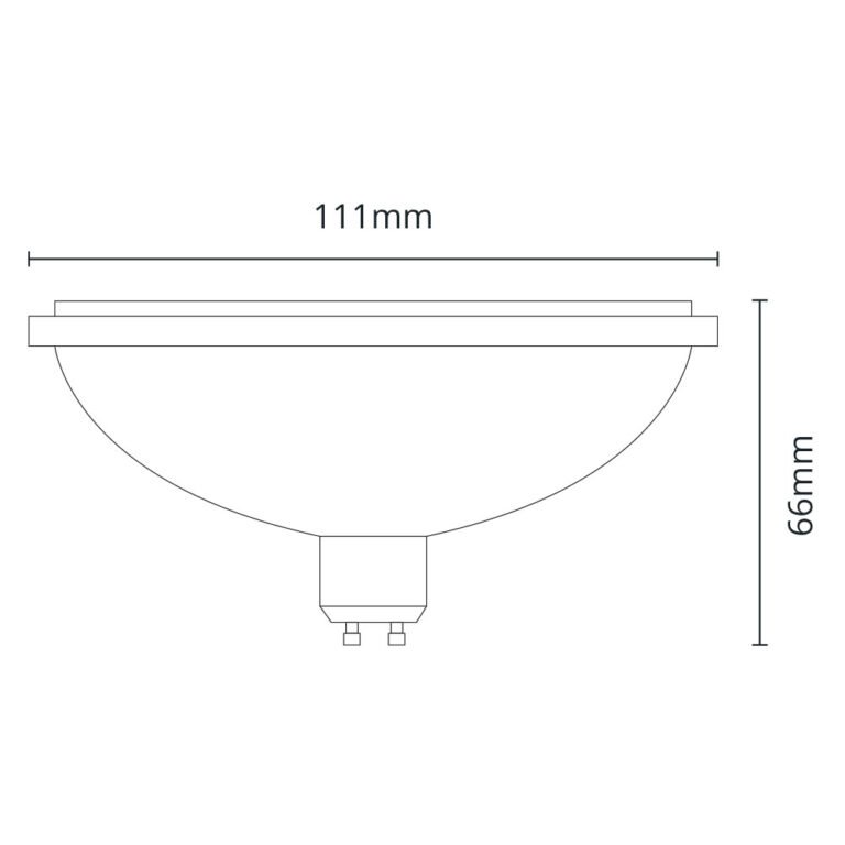 Lâmpada GU10 AR111 SCOB LED 15W 4000K 1350lm 5500cd 36º - Image 4