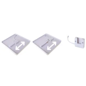 Plafond BISMUTO quadrado 24W LED 2160lm 6500K Branco - Image 2
