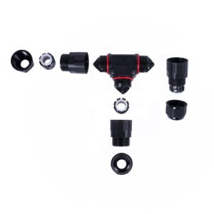 Ligador estanque em forma de T, 3x1.0-2.5mm2 450V/24A IP68 - Image 2