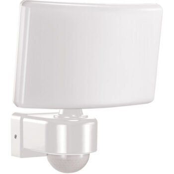 Aplique MONROE com sensor IP65 1x30W LED 2200lm 6000K Branco