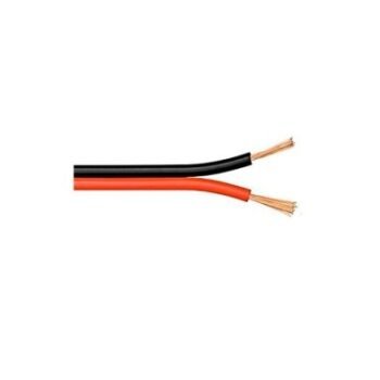 Fio de coluna 2x0,75mm² preto/vermelho