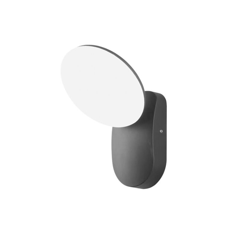 Aplique HUBB IP54 1x10W LED 920lm 3000K Preto