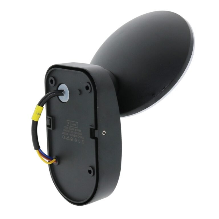 Aplique HUBB IP54 1x10W LED 920lm 3000K Preto - Image 2