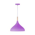 Suspensão COLONIA D.30cm 1xE27 em metal Lilás