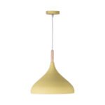Suspensão COLONIA D.30cm 1xE27 em metal Amarelo