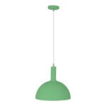 Suspensão HAGEN D.30cm 1xE27 em metal verde
