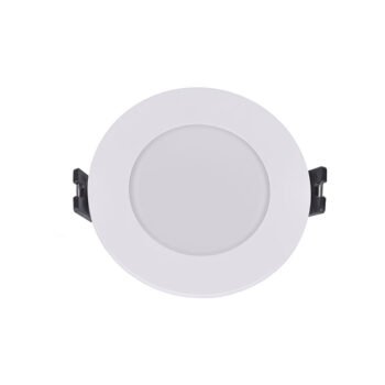 Aro de encastrar OLAVO redondo IP65 Alt.3,1xD.9cm Policarbonato (PC) Branco