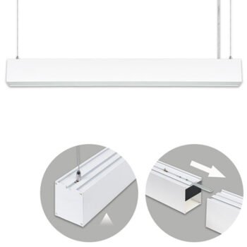 Barra suspensa LINEX B2 60cm 20W LED 1600lm 4000K Branco