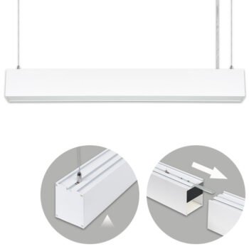 Barra suspensa LINEX B2 60cm 20W LED 1600lm 3000K Branco