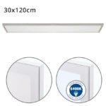 Painel de superfície VOLTAIRE 30x120 72W LED 5760lm 6400K Níquel
