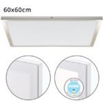 Painel de superfície VOLTAIRE 60x60 48W LED 3840lm 4000K Níquel