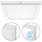 Painel de superfície TOLSTOI 22,5x22,5 18W LED 1080lm 4000K Branco