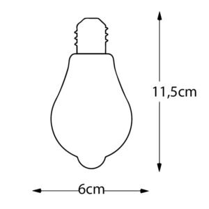 Lâmpada Led E27 com sensor de movimento IR IP20, ângulo de detecção 360° - Image 2