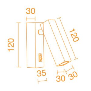Aplique MAGRITTE 3W LED 264lm 4000K Branco - Image 3