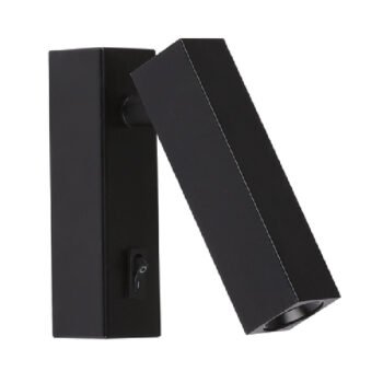 Aplique MAGRITTE 3W LED 264lm 4000K Preto