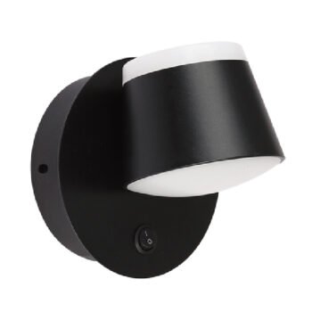 Aplique MYRIAM 10W LED 625lm 3000K Preto