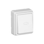 Comutador de Escada Luminoso Branco 3700