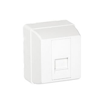 Tomada RJ45 Cat. 6 UTP Branco 3700