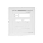 Centro LOGUS90 para comando local de persiana com sensor IR branco