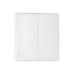 Teclas LOGUS90 para botão duplo de persianas branco