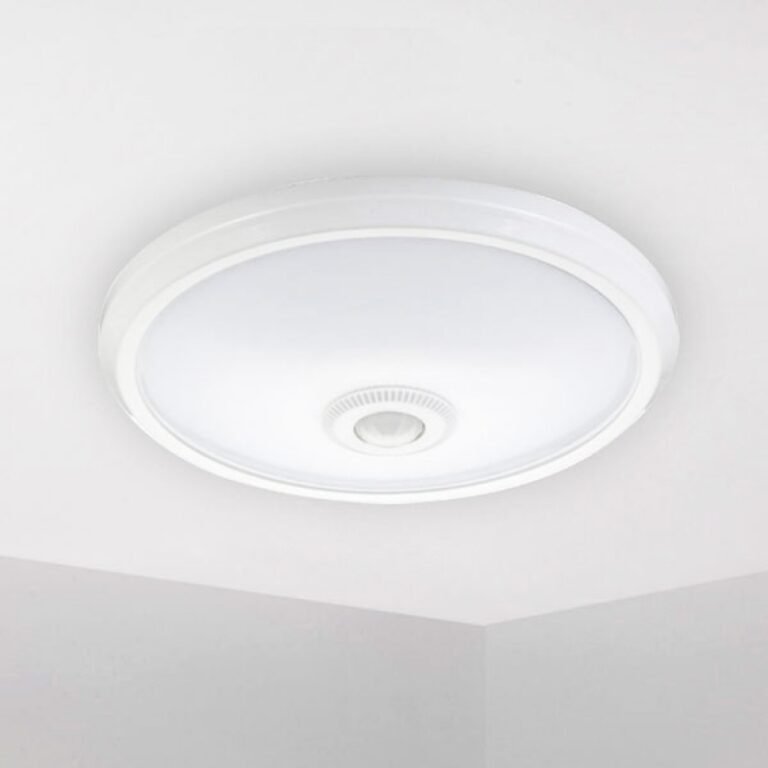 Plafond HALLS com sensor de movimento 15W LED 1200lm 6000K D.24 Branco - Image 2