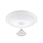 Plafond HALLS com sensor de movimento 15W LED 1200lm 4000K D.24 Branco