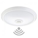 Plafond HALLS com sensor de movimento 20W LED 1600lm 6000K D.29 Branco