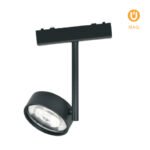 Foco para calha magnética PIQUET (2 condutores) 19W LED 1600lm 3000K 36° preto