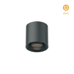 Plafond para calha magnética PIQUET (2 condutores) 6W LED 400lm 3000K 24° preto
