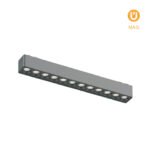 Barra para calha magnética PIQUET (2 condutores) 12W LED 940lm 3000K 24° preto