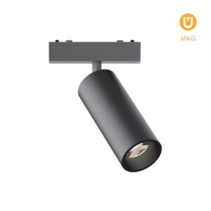 Foco para calha magnética PIQUET (2 condutores) 18W LED 1500lm 3000K 24° preto