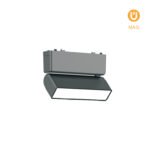 Barra orientável p/calha magnética PIQUET (2 condutores) 6W LED 290lm 3000K 150° preto