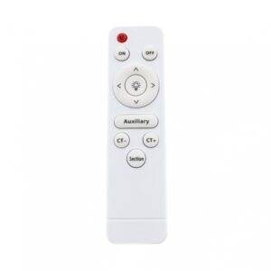 Plafond WOOD ROUND 24W LED 2400lm 3000-4500-6000K Preto/Madeira - Image 5