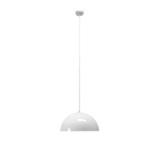 Suspensão MELINDA 1xE27 Alt.Reg.xD.40cm Branco - Image 2