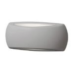 Aplique FRANCY 1xE27 IP66 C.30xL.9xAlt.13cm resina cinza