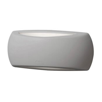 Aplique FRANCY 1xE27 IP66 C.30xL.9xAlt.13cm resina cinza