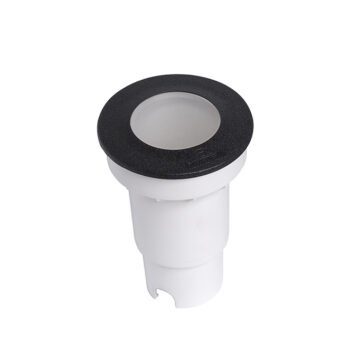 Foco de encastrar solo CECI 1xGU10 6W botão CCT (2cores) incluída IP67 resina preta