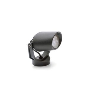 Foco TOMMY 1xGU10 6W botão CCT (2cores) incluída IP66 preto