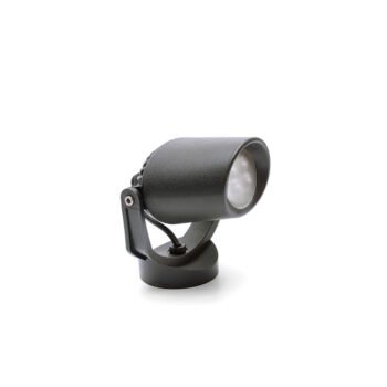 Foco TOMMY 1xGU10 6W botão CCT (2cores) incluída IP66 preto