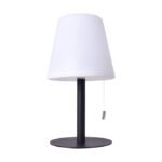 Candeeiro de mesa BIANA portátil IP44 1x1W LED RGB Alt.30xD.16cm branco, com cabo USB