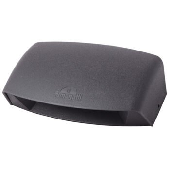 Aplique ABRAM 1xR7s (118mm) 7,5W botão CCT (3cores) incluída IP55 C.19,5xL.6xAlt.12cm resina preta