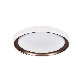 Plafond KIGALI 48W LED 3000-4000-6000K branco/castanho