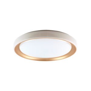 Plafond KIGALI 48W LED 3000-4000-6000K branco/dourado