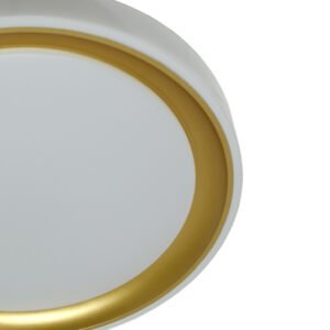 Plafond KIGALI 48W LED 3000-4000-6000K branco/dourado - Image 2