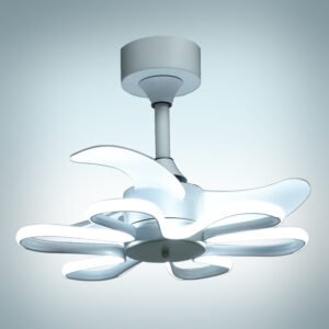 Ventoinha de tecto ENEBRO branco, 3 palas, 30W+30W LED 3000|4000|6000K A.41xD.53cm - Image 3