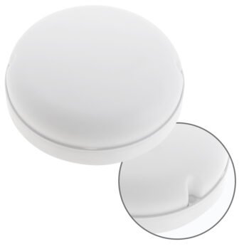 Aplique SURF ECOVISION redondo IP65 18W LED 1800lm 3000K Branco