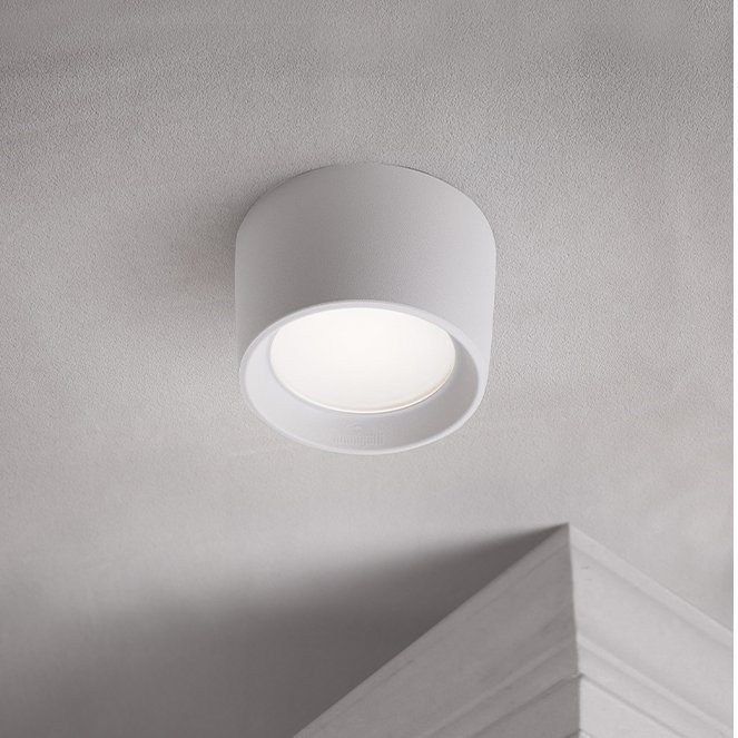 Foco Exterior LIVIA GX53 3W 410lm CCT IP55 Resina Branco - Image 2