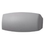 Aplique ABRAM 1xR7s (189mm) 10,5W botão CCT (3cores) IP55 C.26,5xL.6xAlt.12cm resina cinza